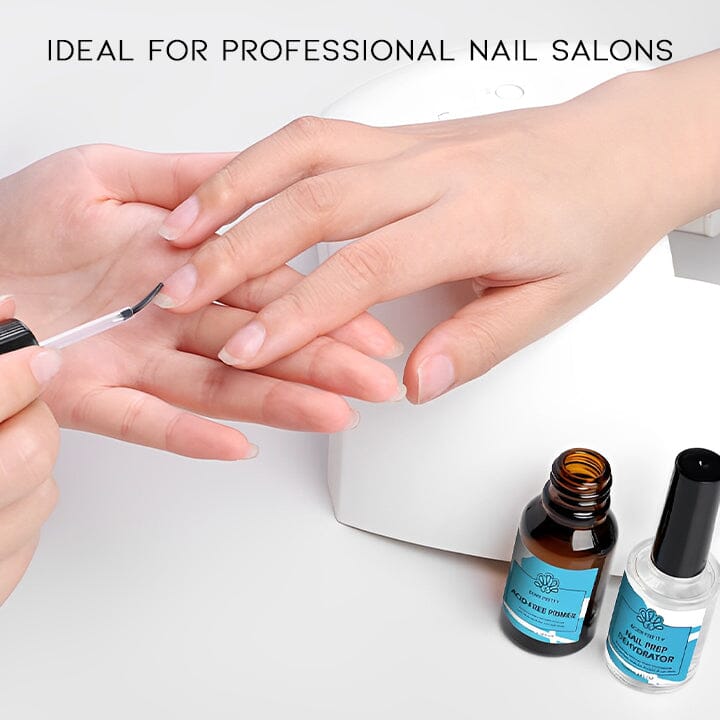 Nail Prep Dehydrator & Primer Set Nail Every Day And Night 