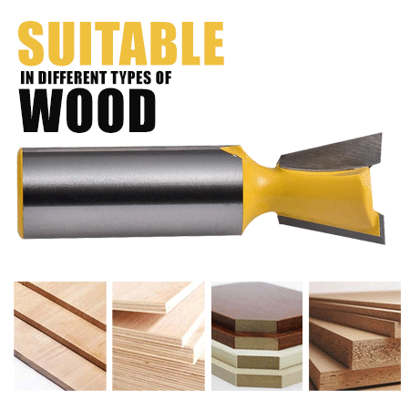 Shank Dovetail Joint Router Bit