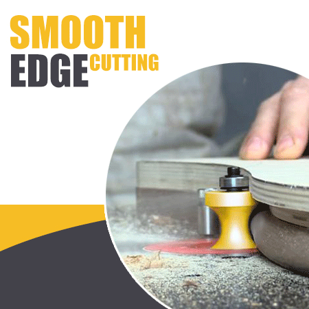 Shank Bullnose Router Bit Set