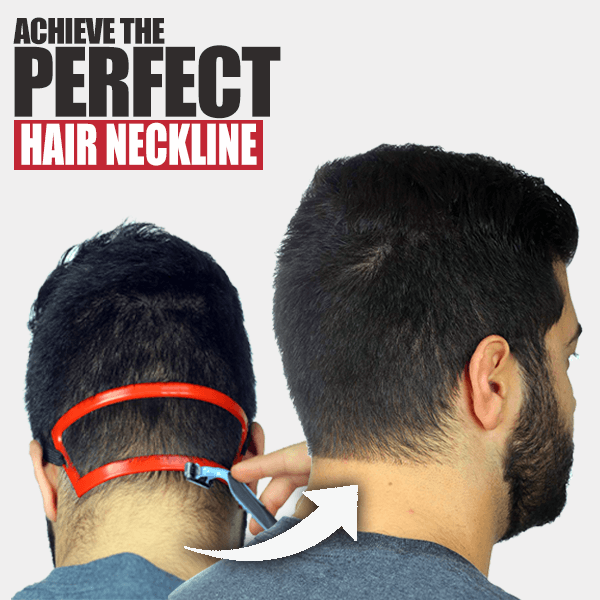 Neckline Shaving Template