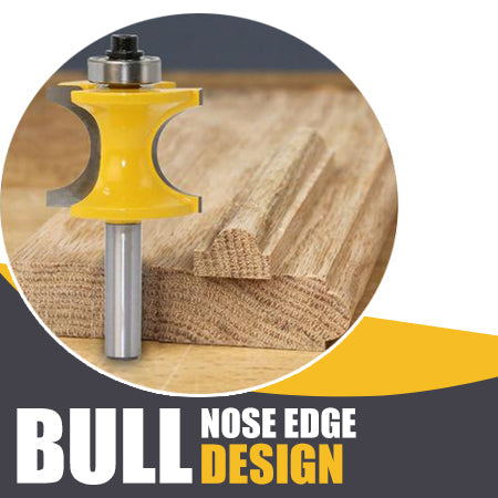 Shank Bullnose Router Bit Set