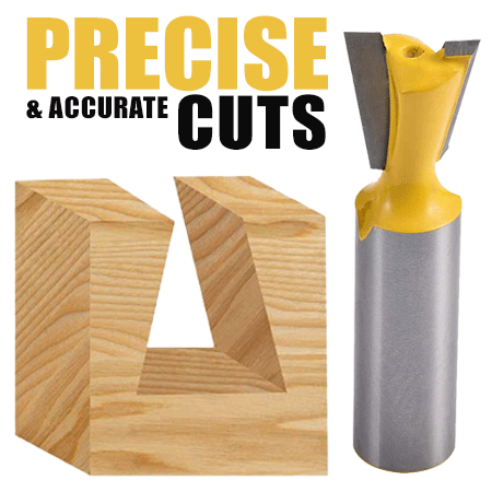 Shank Dovetail Joint Router Bit