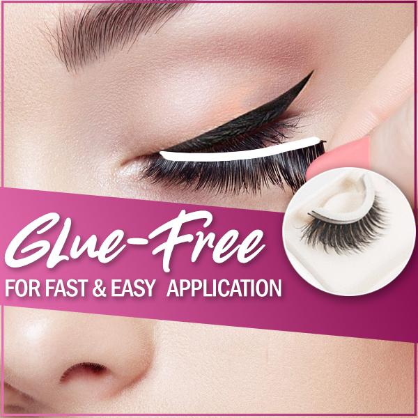 Glue-Free False Eyelashes