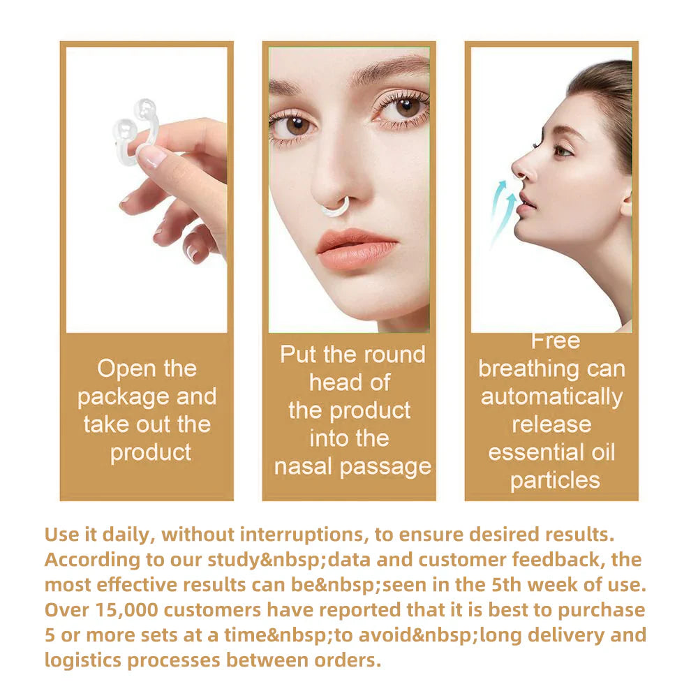Fivfivgo™ Bienengift Lymphdrainage & Schlankheits-Nasenring