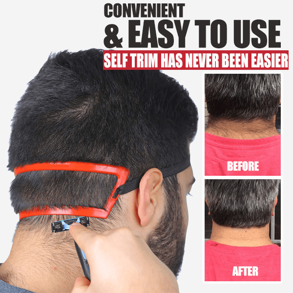 Neckline Shaving Template