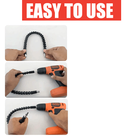 Universal Flexible Screwdriver Axle