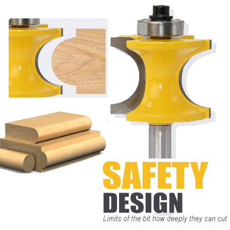 Shank Bullnose Router Bit Set