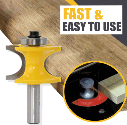 Shank Bullnose Router Bit Set