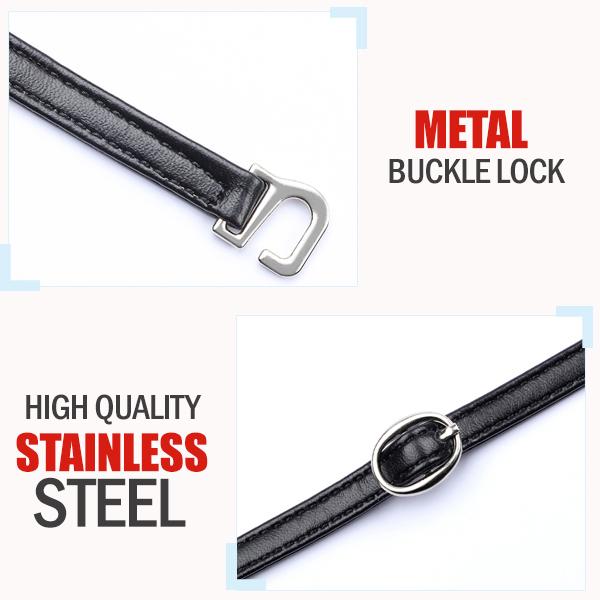 Elegant Stick-On Ankle Straps