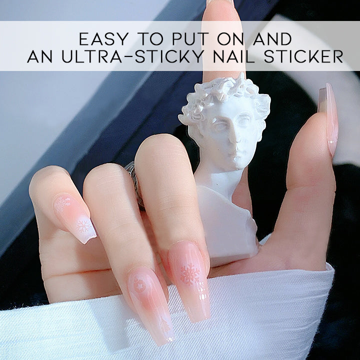 Christmas Snowflake Nail Sticker Set Nail Every Day And Night 