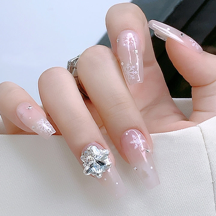 Christmas Snowflake Nail Sticker Set Nail Every Day And Night 