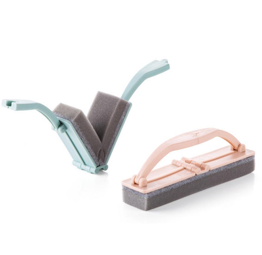 Double Sponge L-Shaped Magic Cleaner