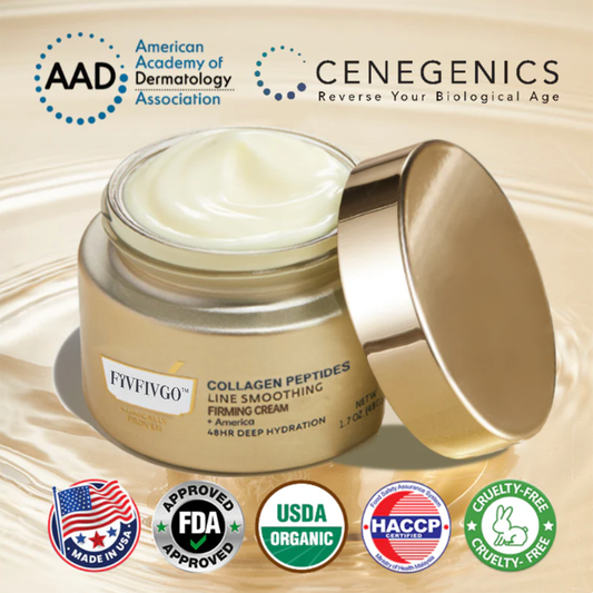 Fivfivgo™ Advanced Collagen Peptide Firming Cream (Address Crepe & Sagging) 🔥 LAST DAY SALE 70% OFF