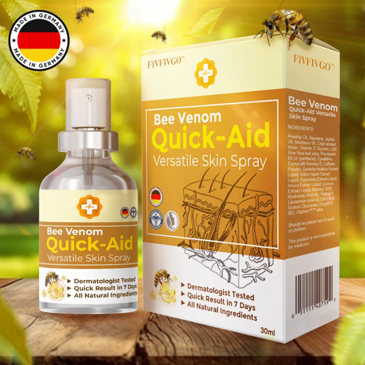 Fivfivgo™ Bee Venom Quick Relief Versatile Skin Spray 🇩🇪 Dermatologist Approved