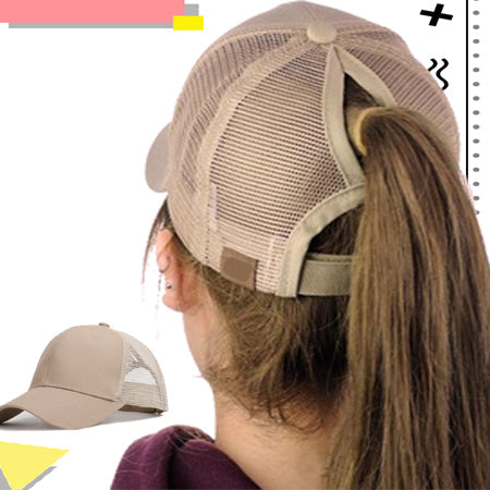 High Bun PonyCap
