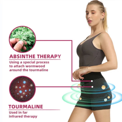 Fivfivgo™ Tourmaline Ion Breathable Lift&Shape Shorts