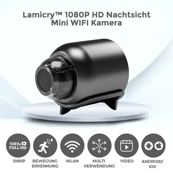 Lamicry™ 1080P HD Nachtsicht Mini WIFI Kamera