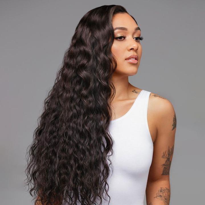 Long Wavy Hairstyle Wig Morning Shades 