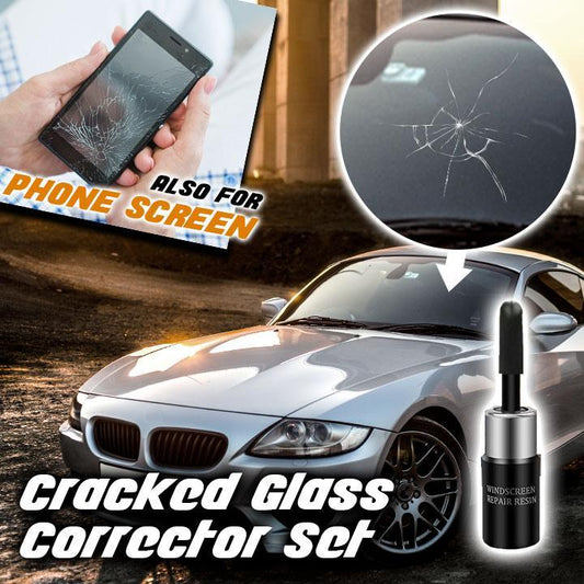 Cracked Glass Repair Fluid
