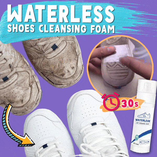 Waterless Shoes Cleansing Foam