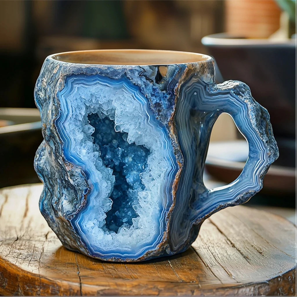 🪐Last Day: 45% OFF🪐 2025 New Mineral Crystal Coffee Mugs