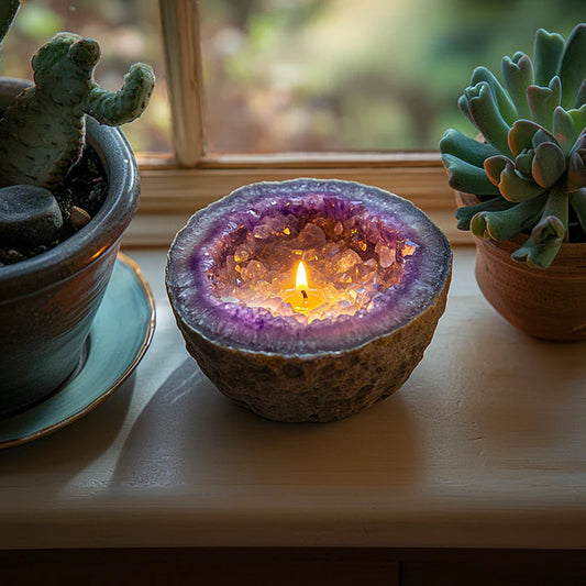 🟩 Last Day: 47%OFF the 2025 New Aura Crystal Candle!