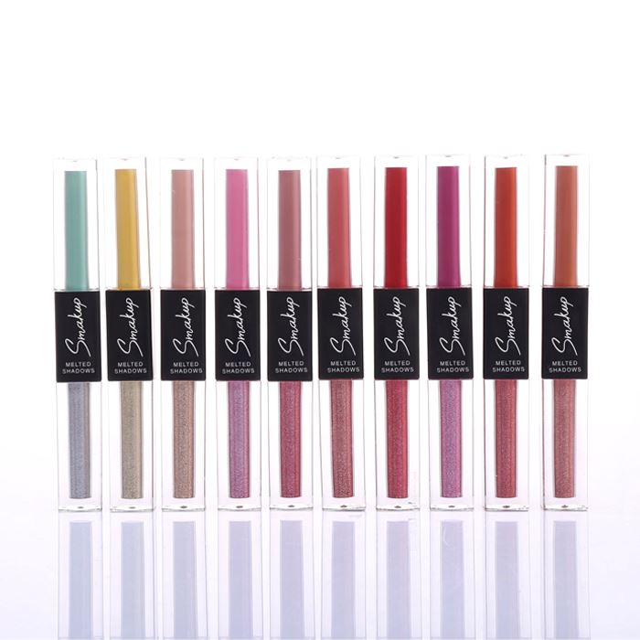 Matt & Glitter 2-In-1 Liquid Eyeshadow Make-up Every Day And Night 