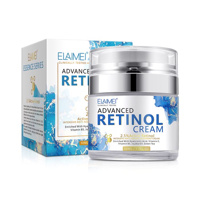 2.5% Anti-Aging Retinol Cream Skin Care Every Day And Night 