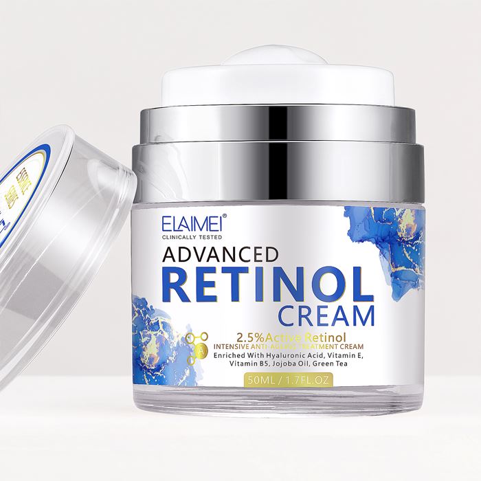 2.5% Anti-Aging Retinol Cream Skin Care Every Day And Night 