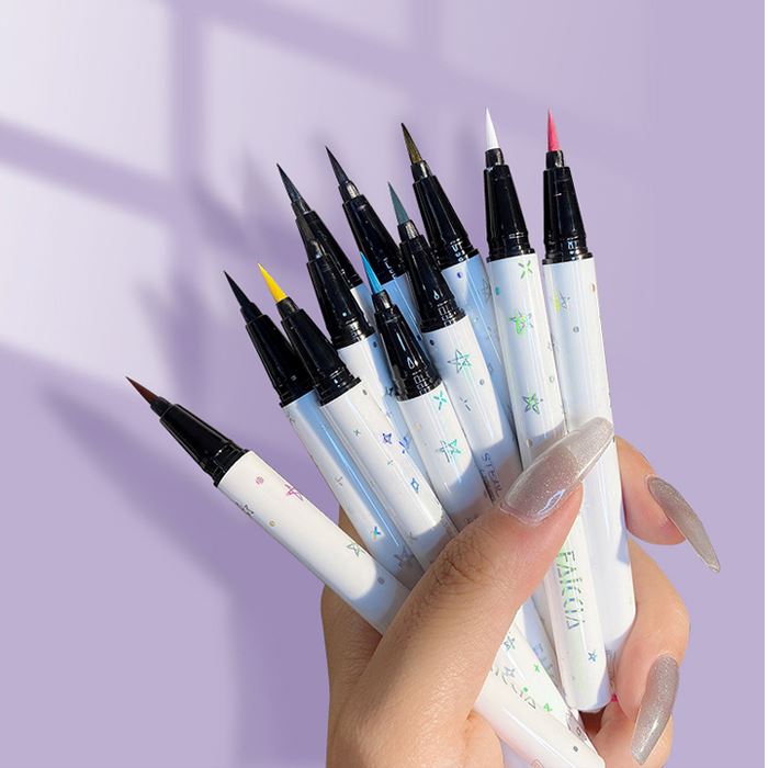 12HRS Waterproof Brush Tip Liquid Eyeliner Make-up Every Day And Night 