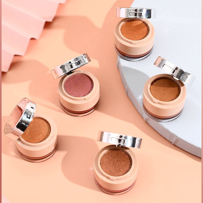 2 Layers Matt & Shine Eyeshadow Make-up Every Day And Night 