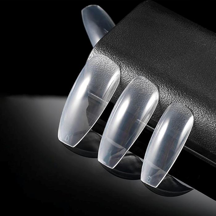 Seamless Transparent Fake Nails (240 pcs) Nail Every Day And Night 