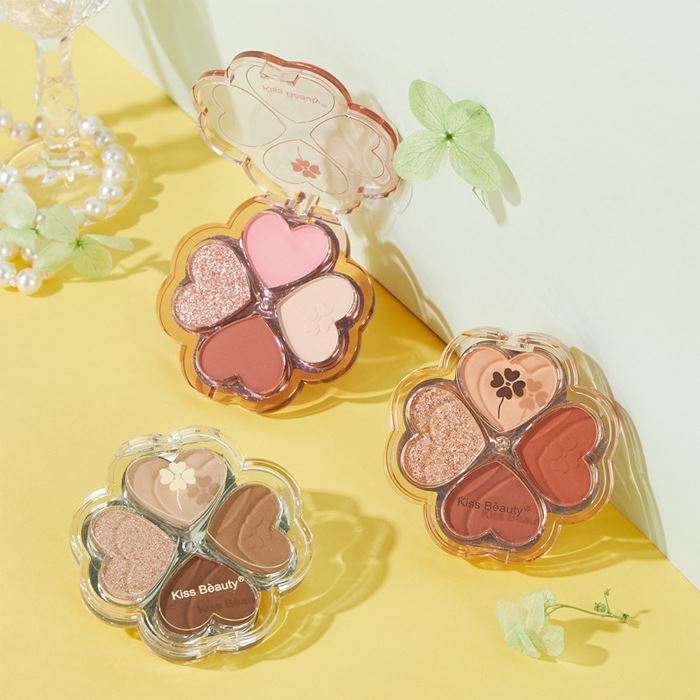 Lucky Clover Eyeshadow Palette Make-up Every Day And Night 