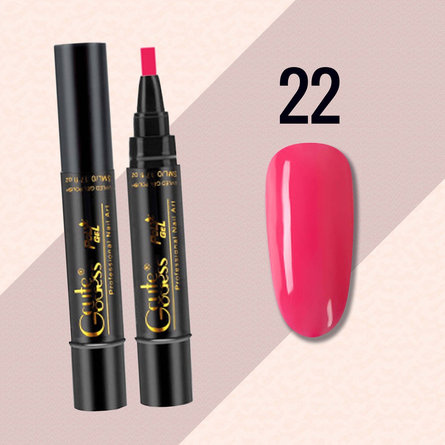 18 Colors One Step Nail Polish Pen
