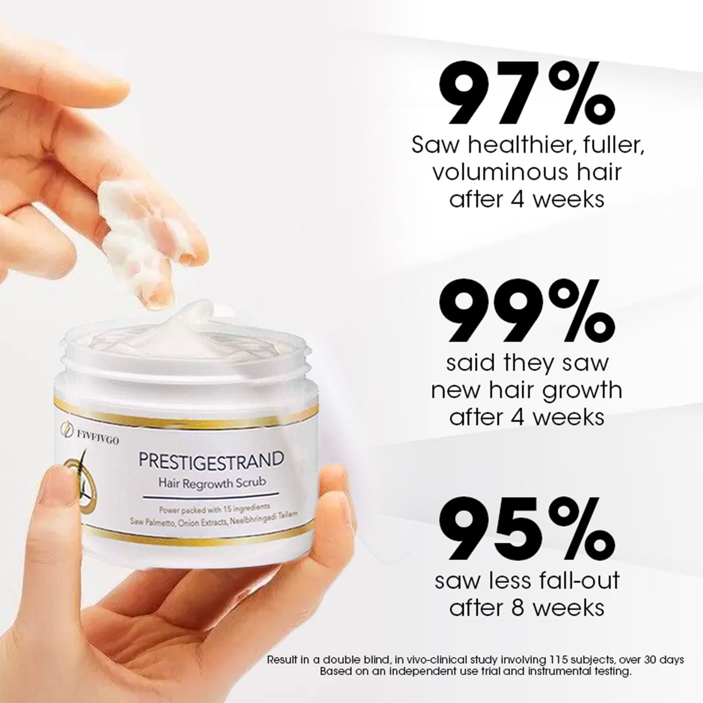 Fivfivgo™ Prestige Beach Hair Growth Scrub