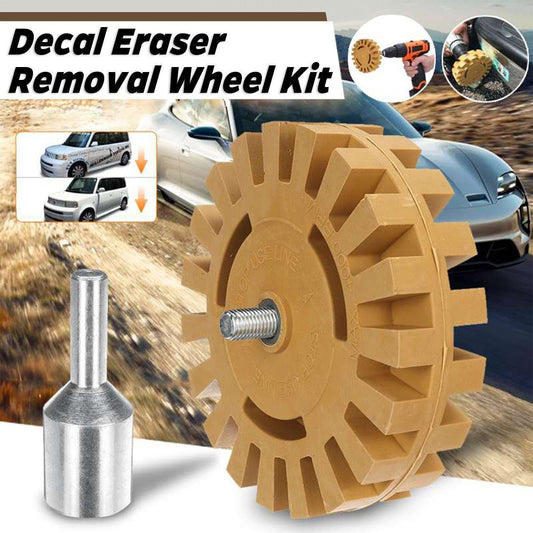 Decal Eraser Removal Wheel Kit
