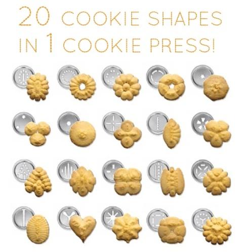 Handheld Cookie Cutter Set (20 molds)