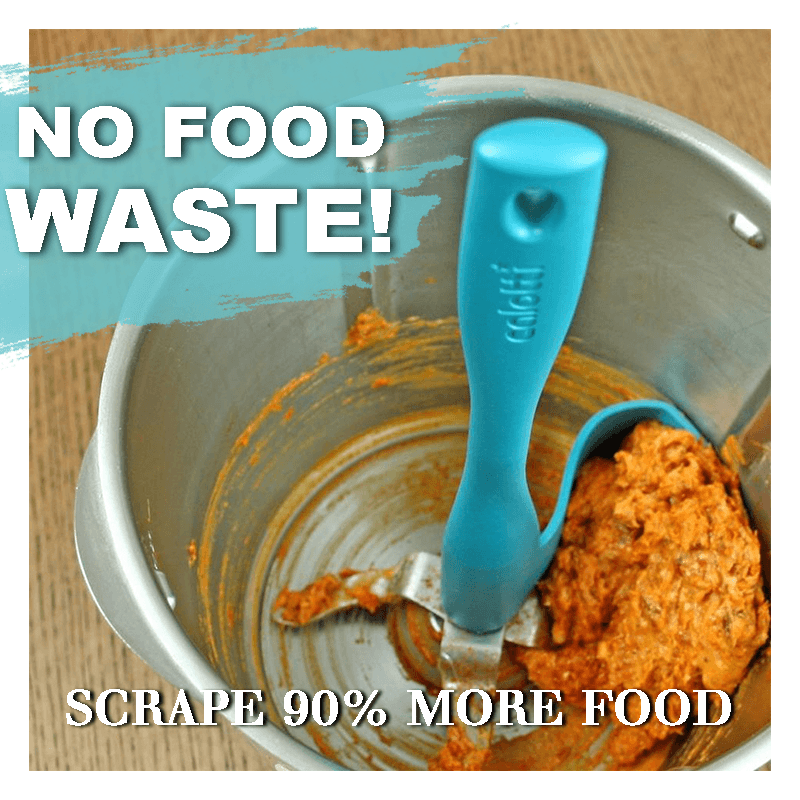 Rotating Spatula Scooping Thermomix Scraper