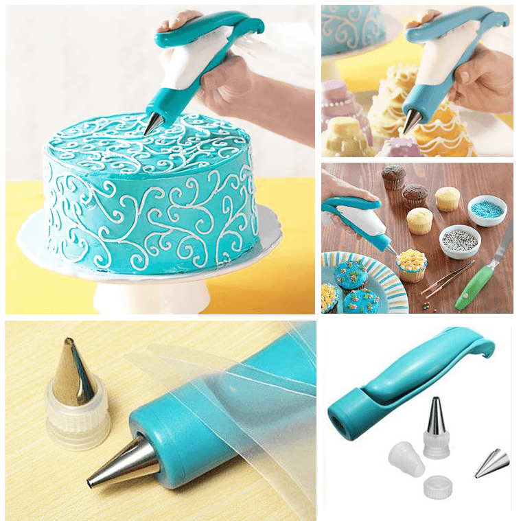 Cake Decorating Icing Pen Set