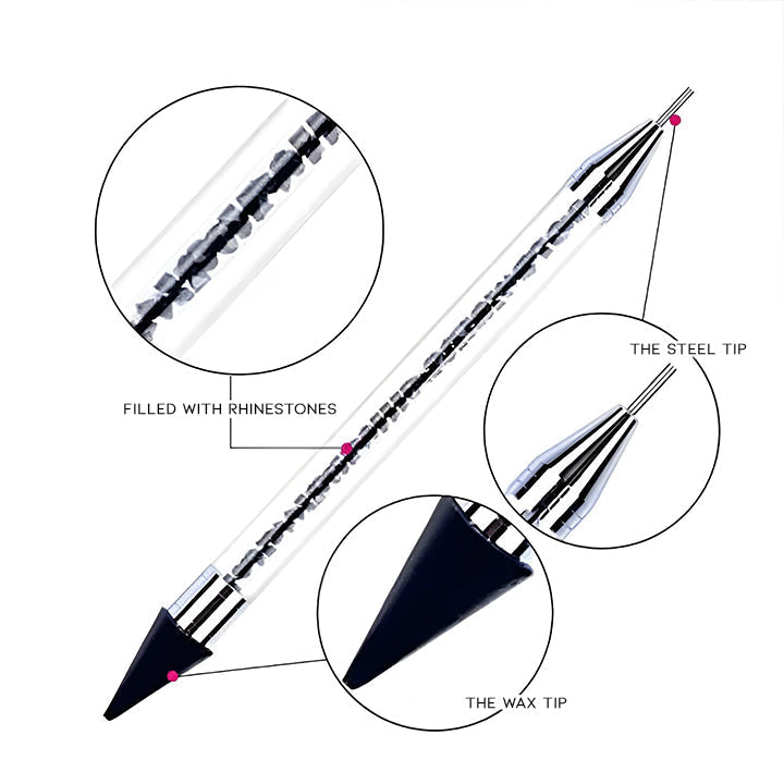 Perfect Stick-On Nail Diamond Tool Set Nail Every Day And Night 