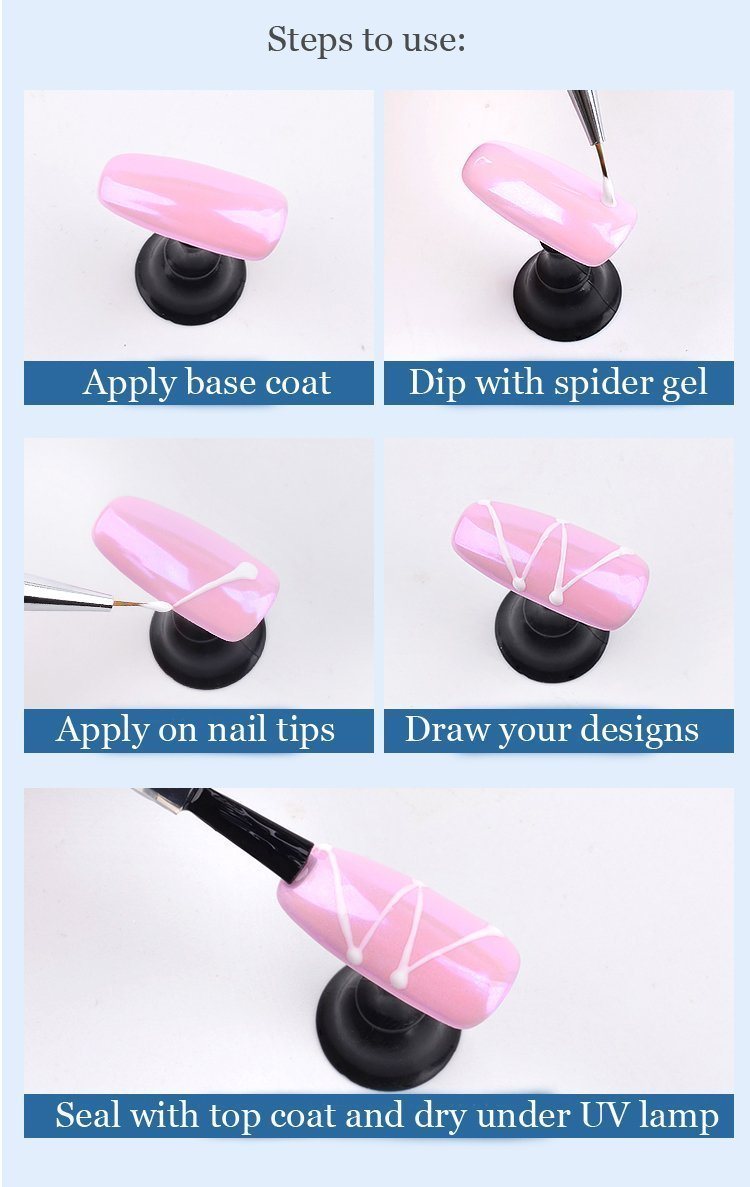 Spider Nail Art Gel