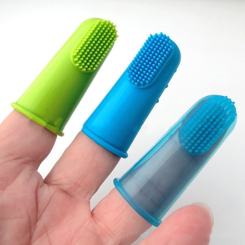Finger Toothbrush For Pet (2PCS)