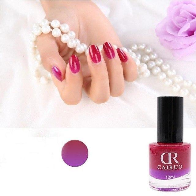 Temperature Changing Color Gel Nail