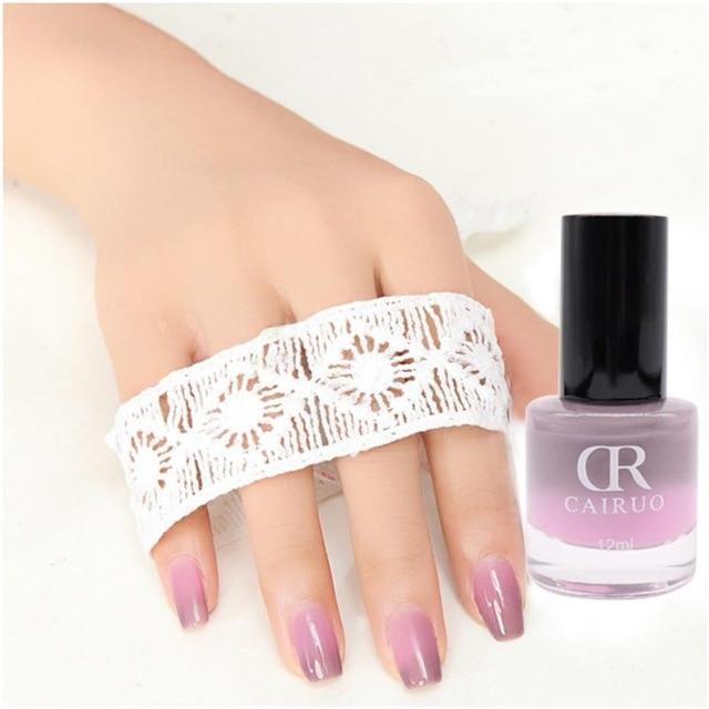Temperature Changing Color Gel Nail