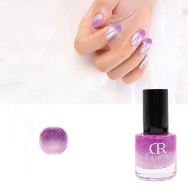 Temperature Changing Color Gel Nail
