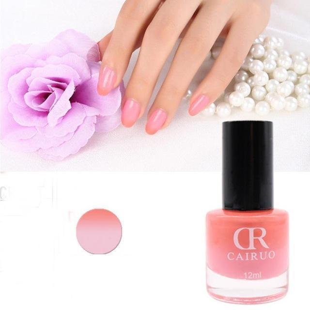 Temperature Changing Color Gel Nail