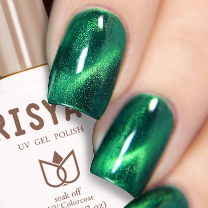 Semi-Transparent Cat Eye Nail Gel Every Day And Night 