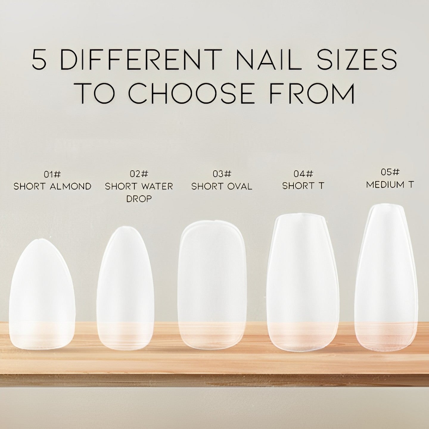 Ultra Thin Realistic False Nails Extension Nail Every Day And Night 