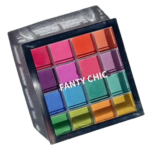 Rainbow 16 Shades Eyeshadow Palette Make-up Every Day And Night Oh! Rainbow 