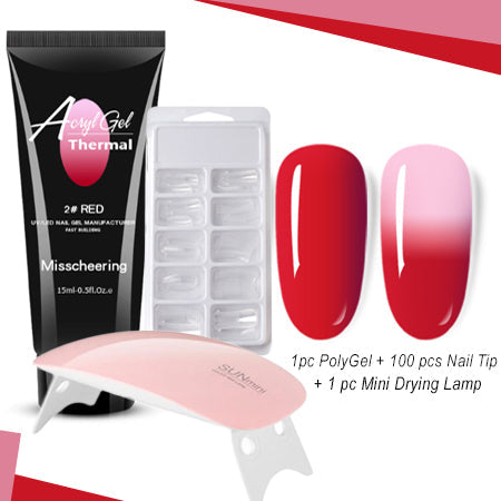 Thermal Poly Gel Nail Set